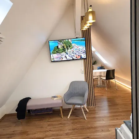 Moderne Dachgeschosswohnung Fuer Zwei Personen Apartament Offenburg